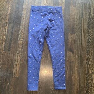 Boden navy leggings with sparkle stars
